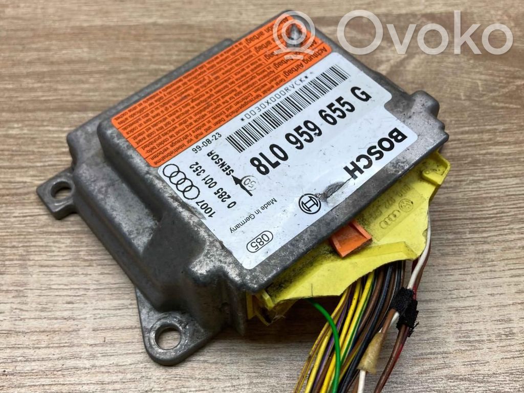 Audi A3 S3 8L Unitate/modul de comandă airbaguri 