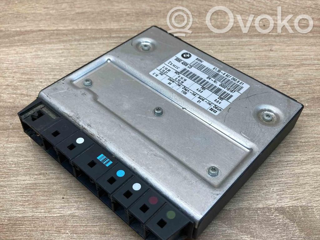 BMW 5 E60 E61 Sēdekļa vadības modulis 