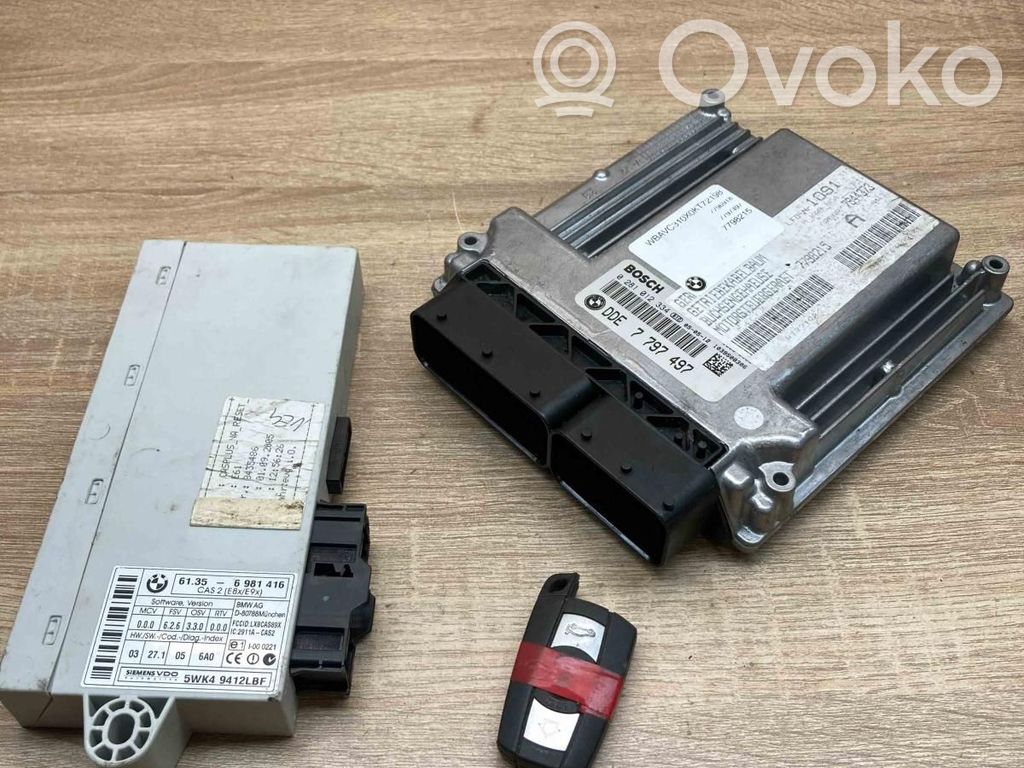 Engine ECU kit and lock set   7797497,6981416