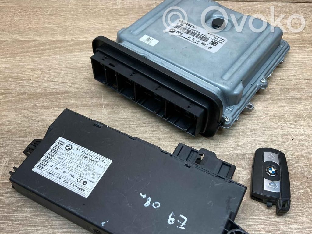 BMW 3 E90 E91 Kit cu ECU motor și set închidere uși 