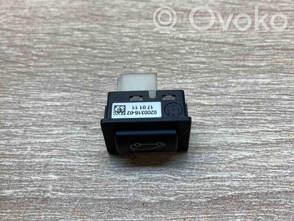 Tailgate/trunk/boot open switch   9200316,920031602