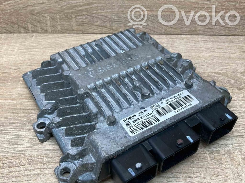 Peugeot 1007 Engine control unit/module ECU 