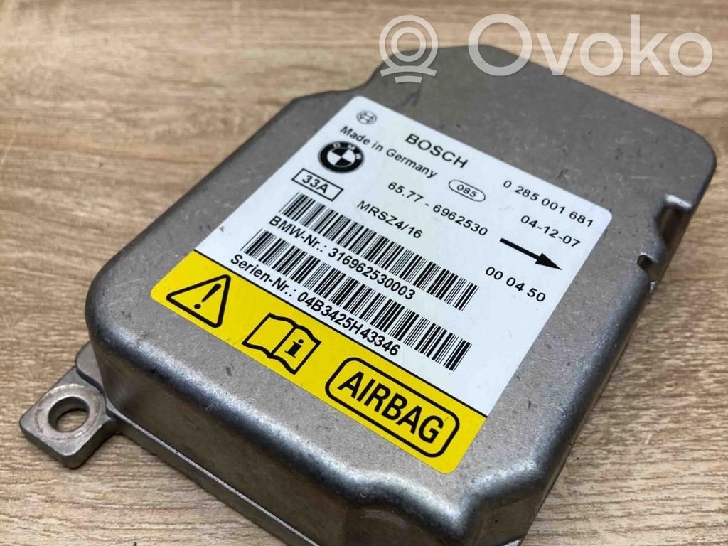 BMW X5 E53 Oro pagalvių valdymo blokas 
