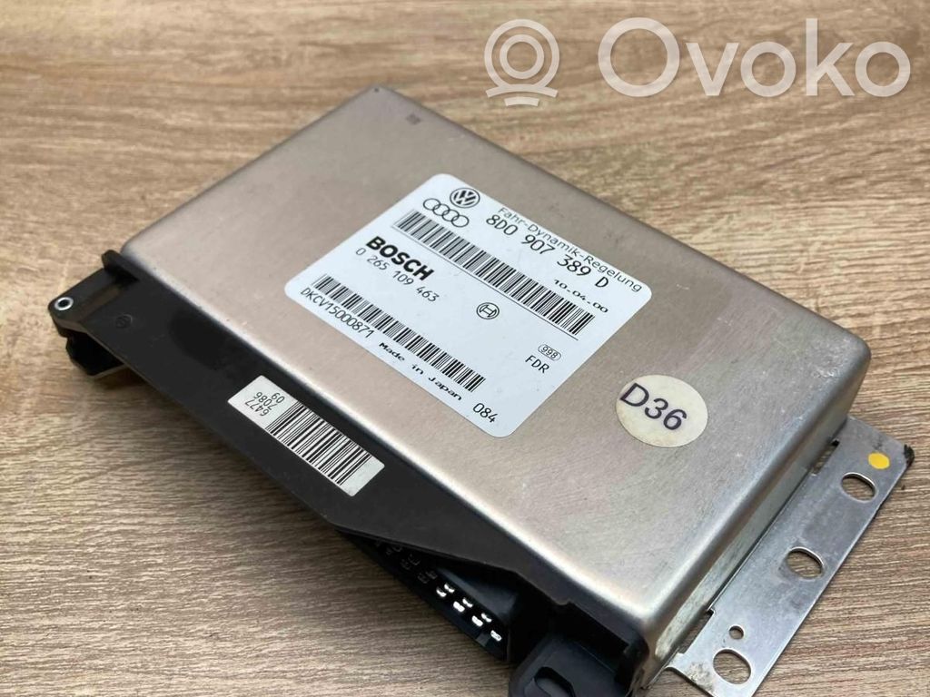 Czujnik przyspieszenia ESP   8D0907389D,0265109463USED