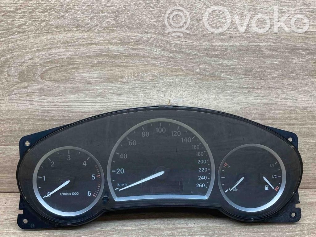 Saab 9-3 Ver1 Geschwindigkeitsmesser Cockpit 