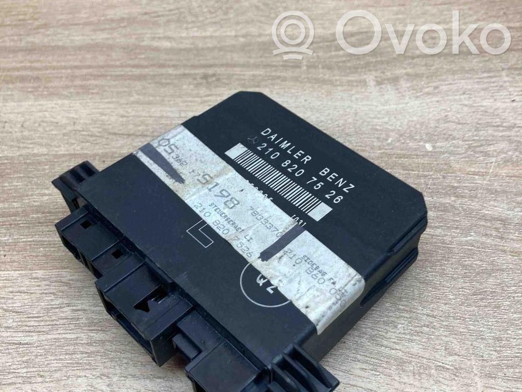 Mercedes-Benz E W210 Centralina/modulo portiere 