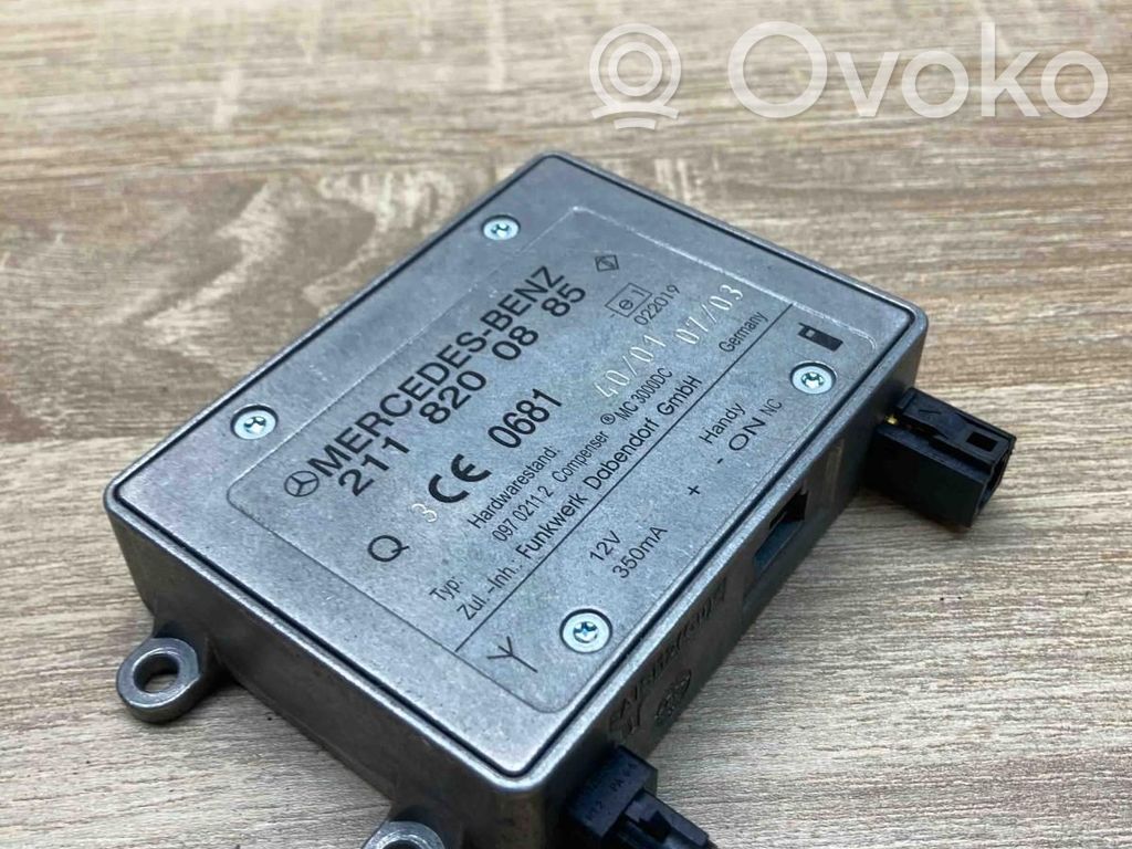 Mercedes-Benz E W211 Amplificator antenă aeriană 