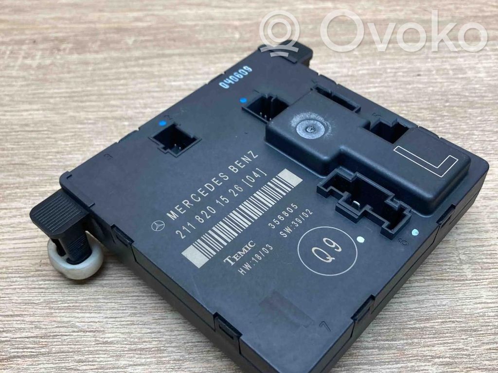 Unité de commande module de porte   2118201526,LH
