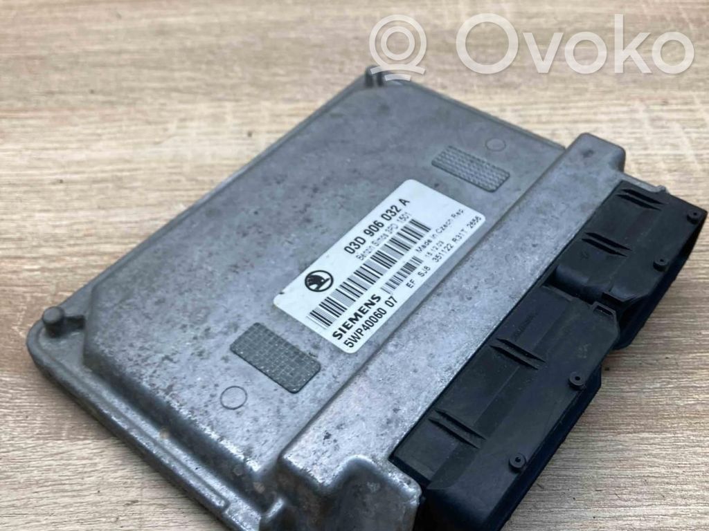 Skoda Fabia Mk1 (6Y) Unitate control motor/modul ECU 