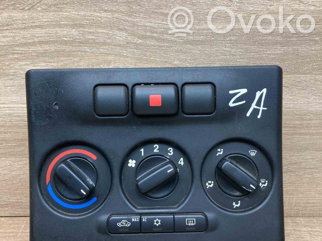 Opel Zafira A Panel klimatyzacji