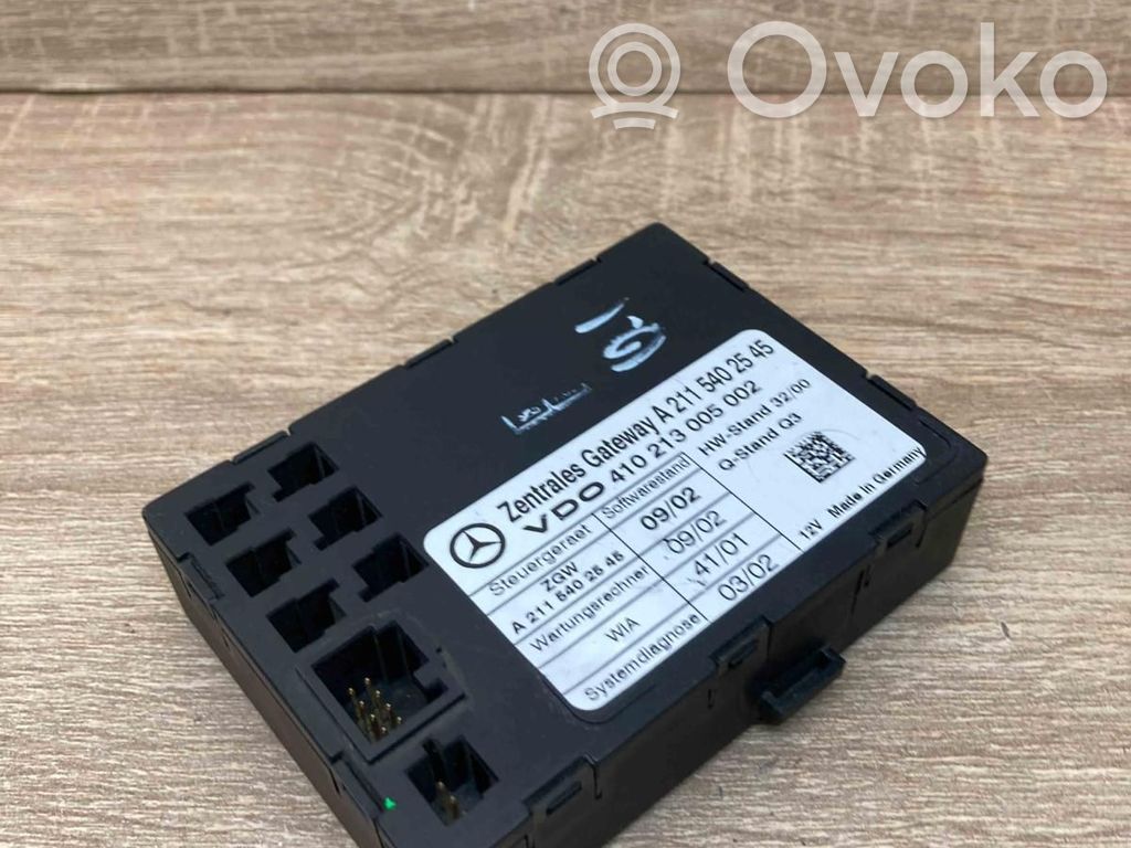 Mercedes-Benz E W211 Modul control gateway 