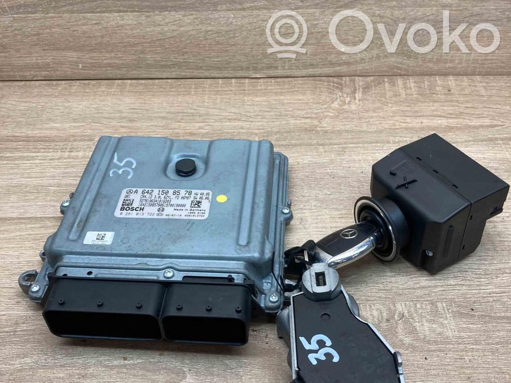 Mercedes-Benz E W211 Kit cu ECU motor și set închidere uși 