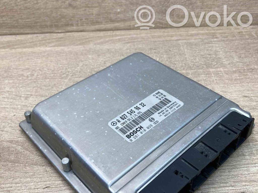 Mercedes-Benz A W168 Unitate control motor/modul ECU 