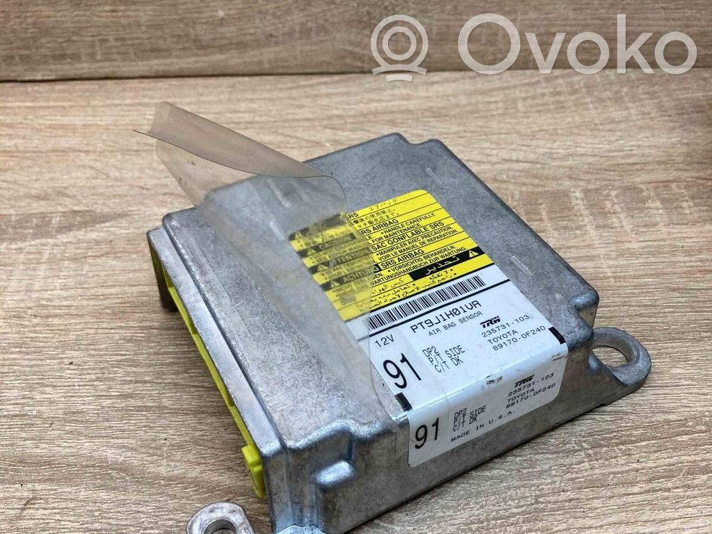 Toyota Corolla Verso AR10 Unitate/modul de comandă airbaguri 