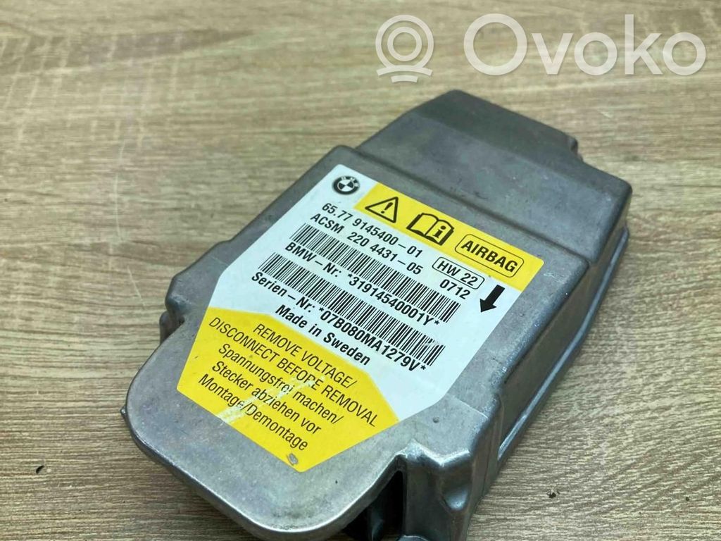 Airbag control unit/module   9145400,220443105