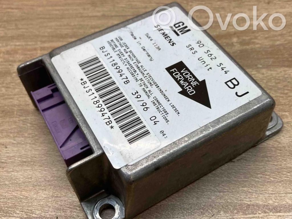 Opel Astra F Unitate/modul de comandă airbaguri 