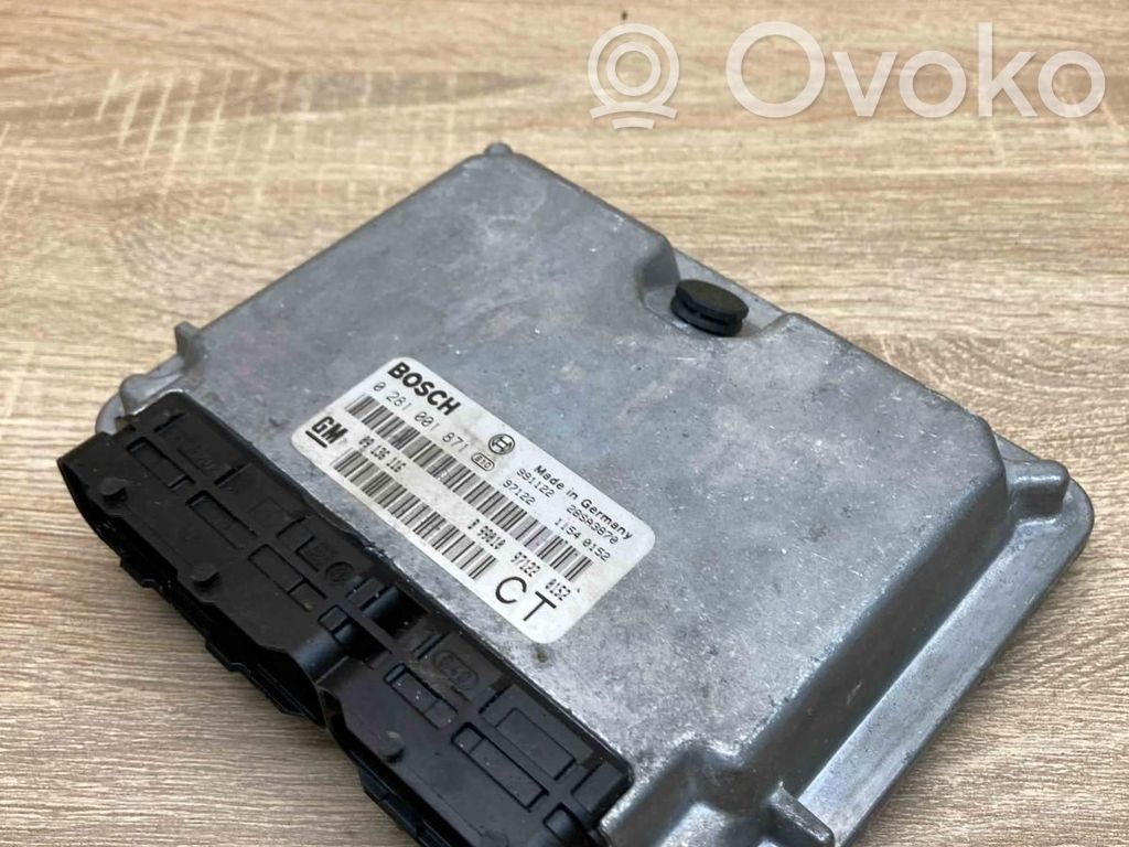 Opel Astra G Engine control unit/module ECU 