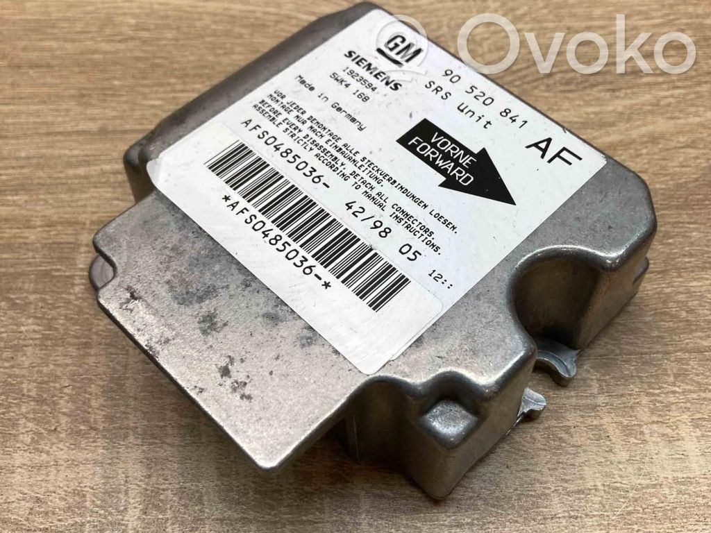 Opel Astra G Centralina/modulo airbag
