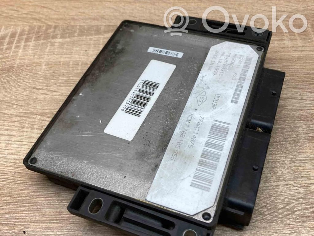 Engine control unit/module ECU   7700114875,04010031C