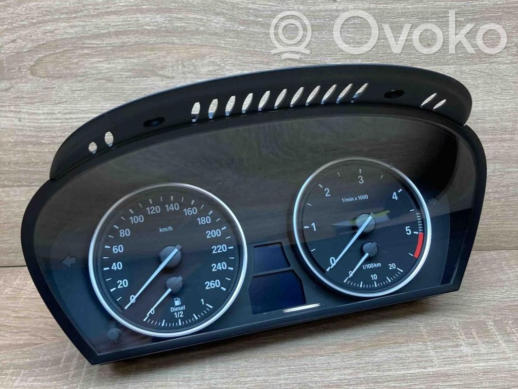 BMW 5 E60 E61 Tachimetro (quadro strumenti) 