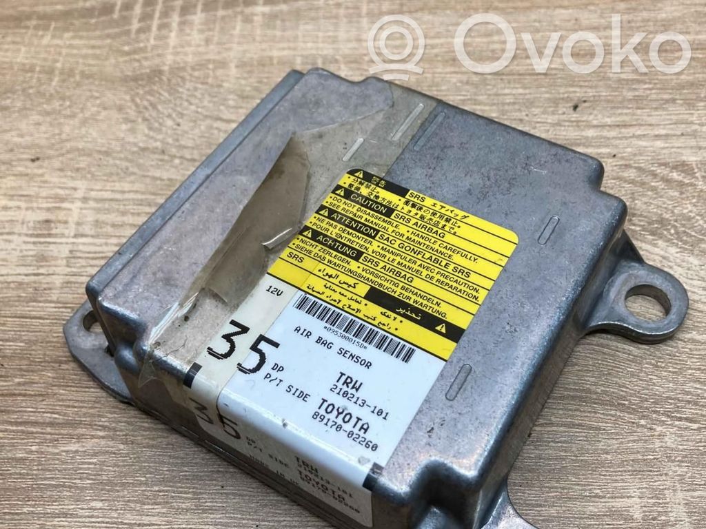 Toyota Corolla E120 E130 Airbag control unit/module 