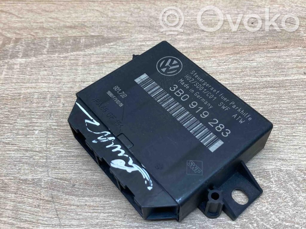 Volkswagen PASSAT B5 Centralina/modulo sensori di parcheggio PDC 