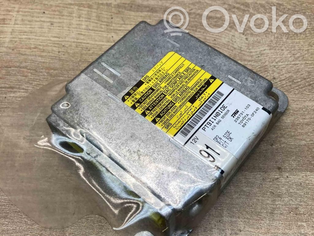 Toyota Corolla Verso AR10 Unitate/modul de comandă airbaguri 