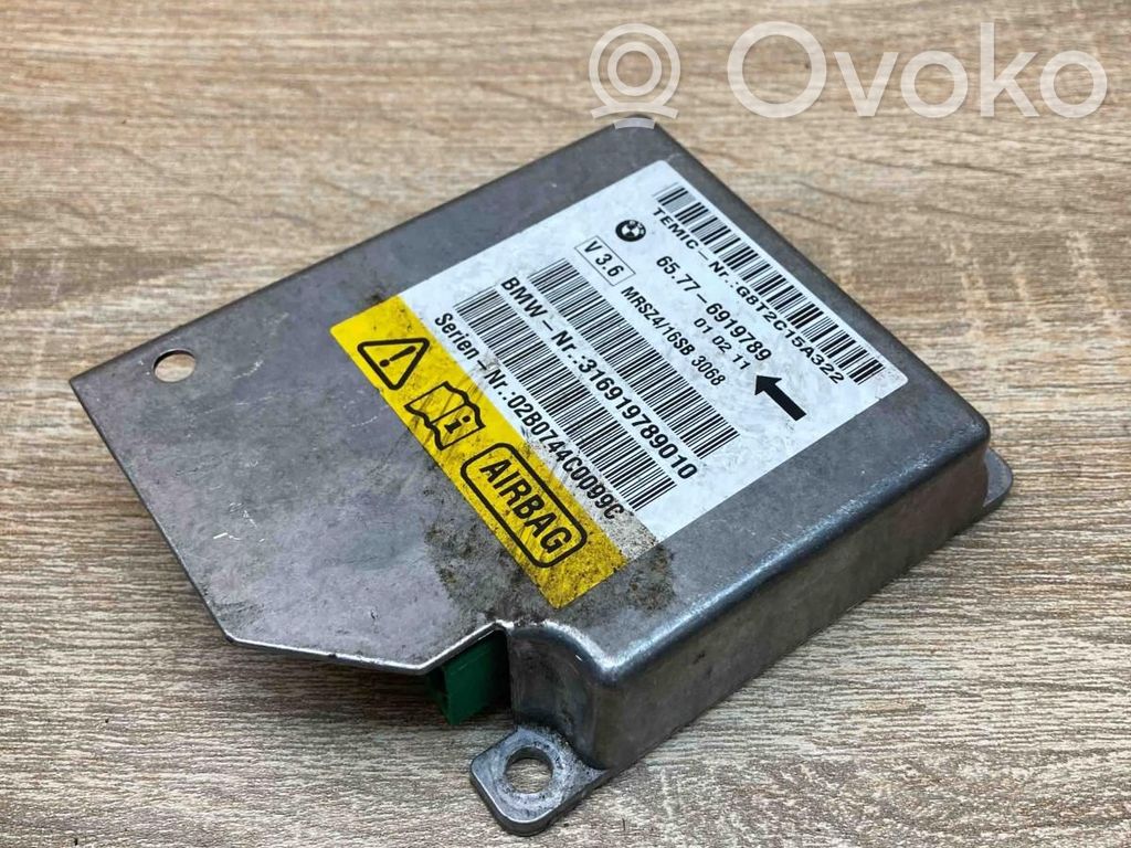 Airbag control unit/module   6919789,MRSZ416SB,V36
