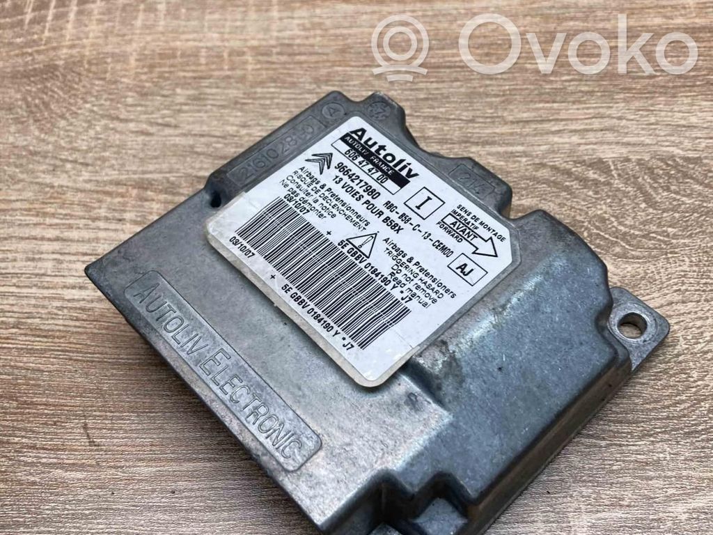 Citroen C4 Grand Picasso Unitate/modul de comandă airbaguri 