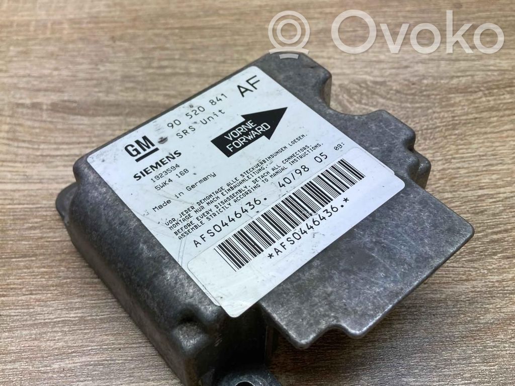 Opel Astra G Centralina/modulo airbag 