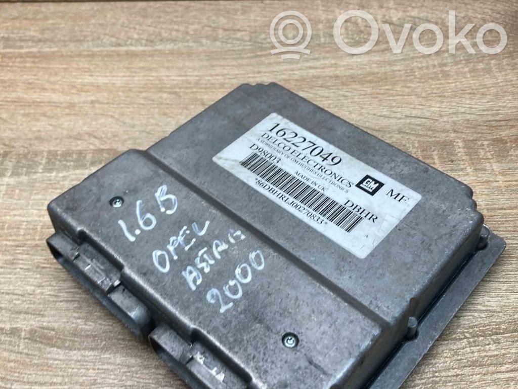 Opel Astra G Centralina/modulo motore ECU 