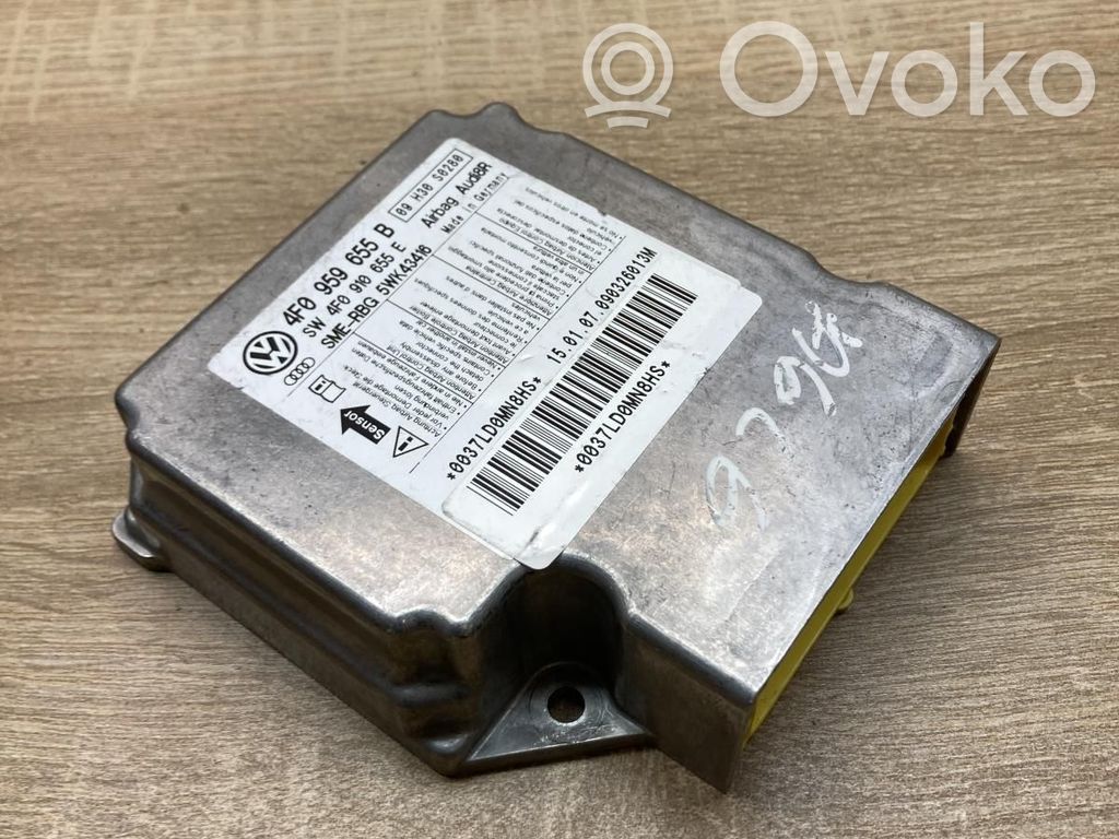 Audi A6 S6 C5 4B Unitate/modul de comandă airbaguri 