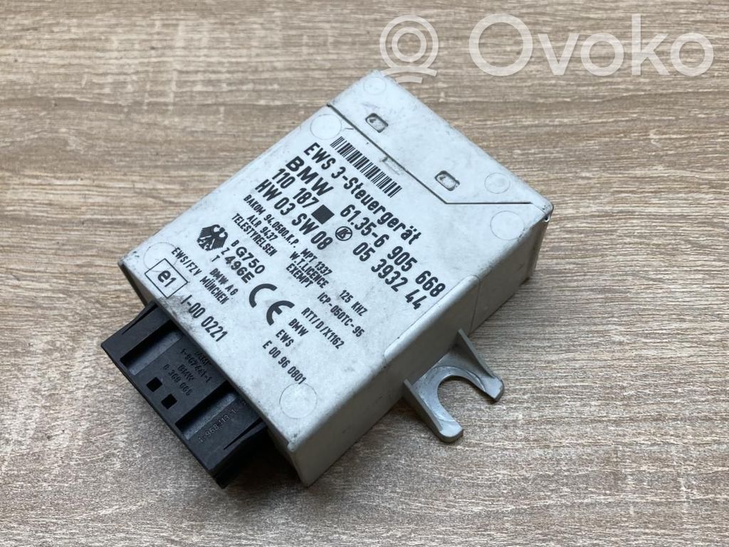 BMW 5 E39 Centralina/modulo immobilizzatore 