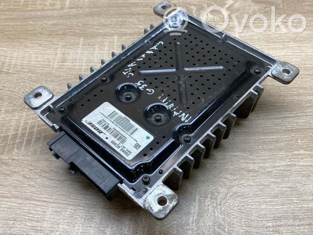 Infiniti G35 Amplificatore 