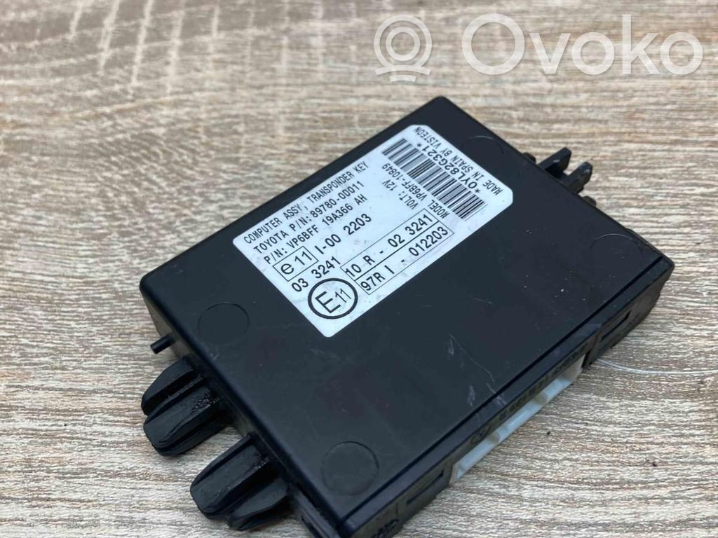 Toyota Yaris Alte unități/module de control 