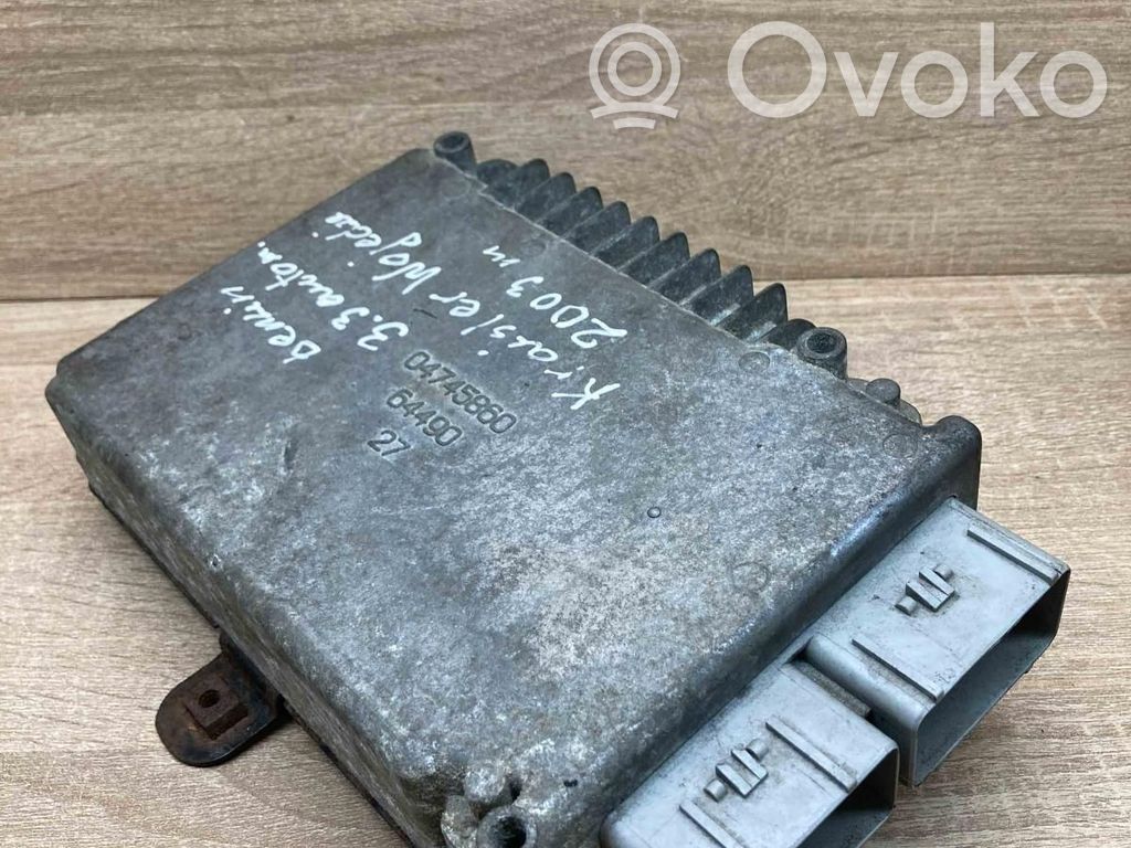 Chrysler Voyager Engine control unit/module ECU 