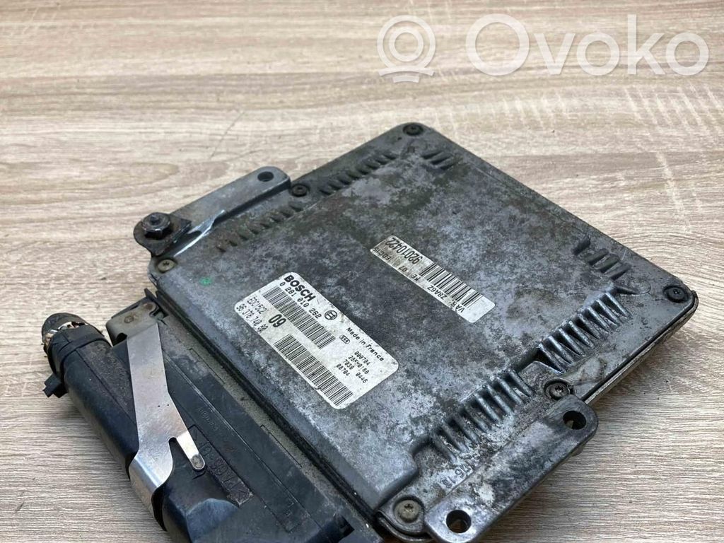 Peugeot 607 Komputer / Sterownik ECU silnika 