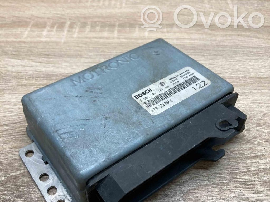 Fiat Marea Unité de commande, module ECU de moteur 