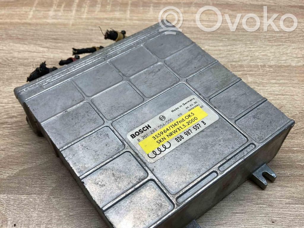 Engine control unit/module ECU   8D0907557B,0261203554MAIN,WITHPLUG