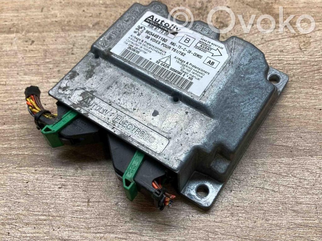 Peugeot 307 Unitate/modul de comandă airbaguri 