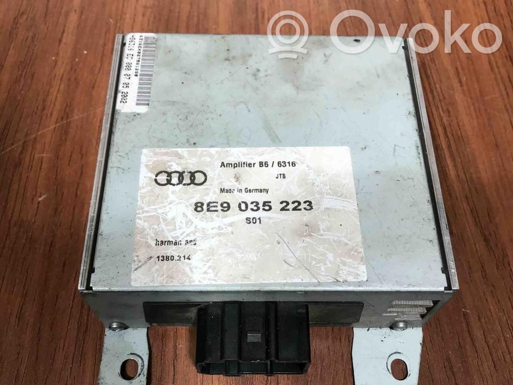 Audi A4 S4 B6 8E 8H Amplificateur de son