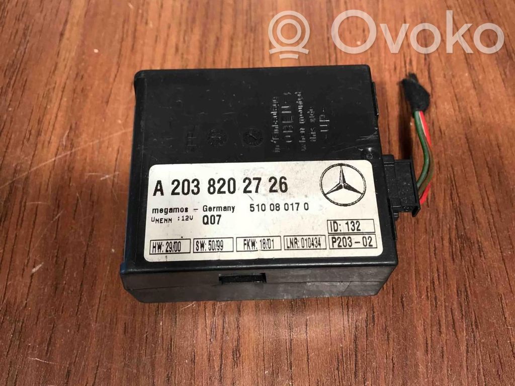 Mercedes-Benz E W211 Centralina/modulo allarme 