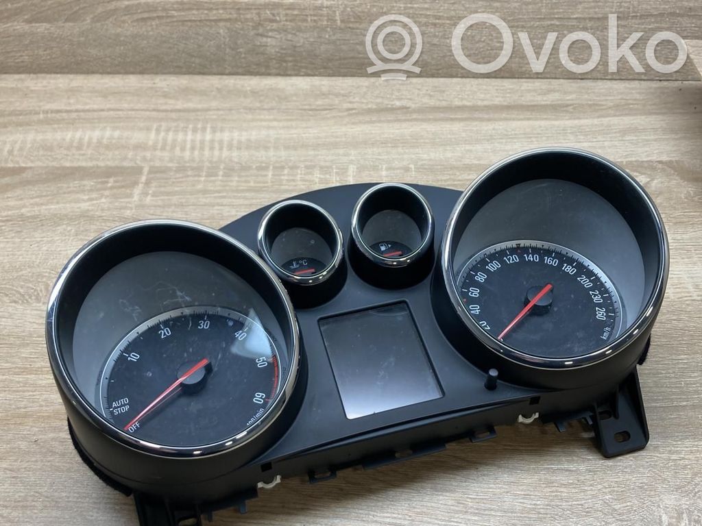 Opel Astra J Vitezometru (grup de instrumente) 