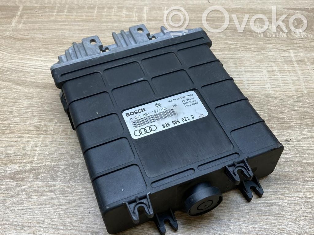 Audi 80 90 S2 B4 Unitate control motor/modul ECU 