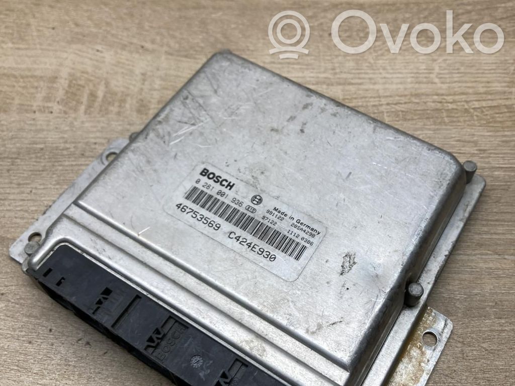 Alfa Romeo 155 Engine control unit/module ECU 