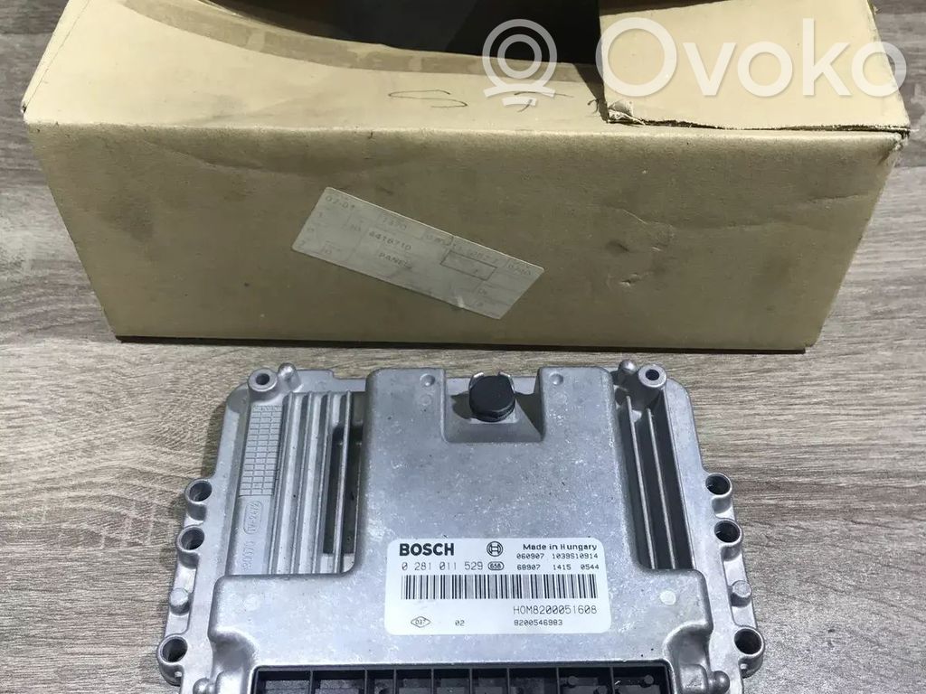 Renault Trafic II (X83) Unitate control motor/modul ECU 