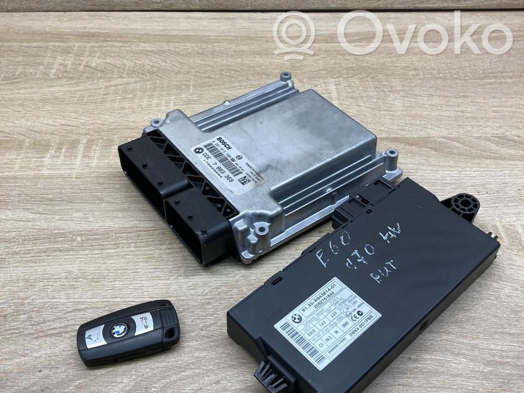 BMW 5 E60 E61 Kit cu ECU motor și set închidere uși 