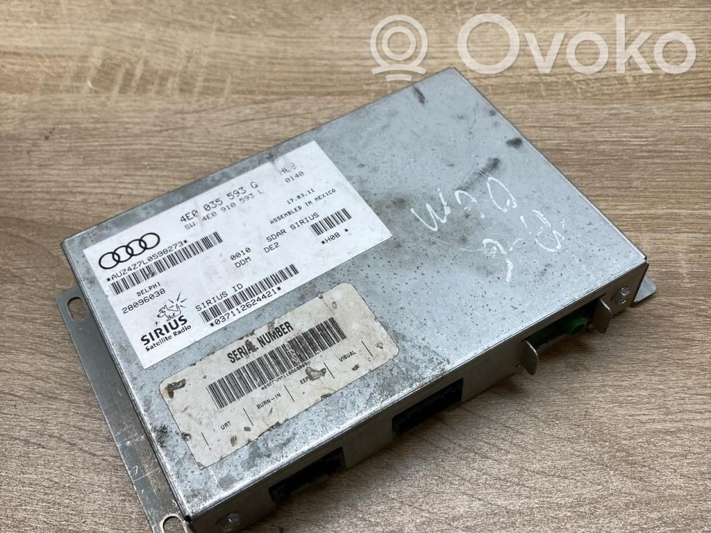 Audi A6 S6 C6 4F Controllo multimediale autoradio 