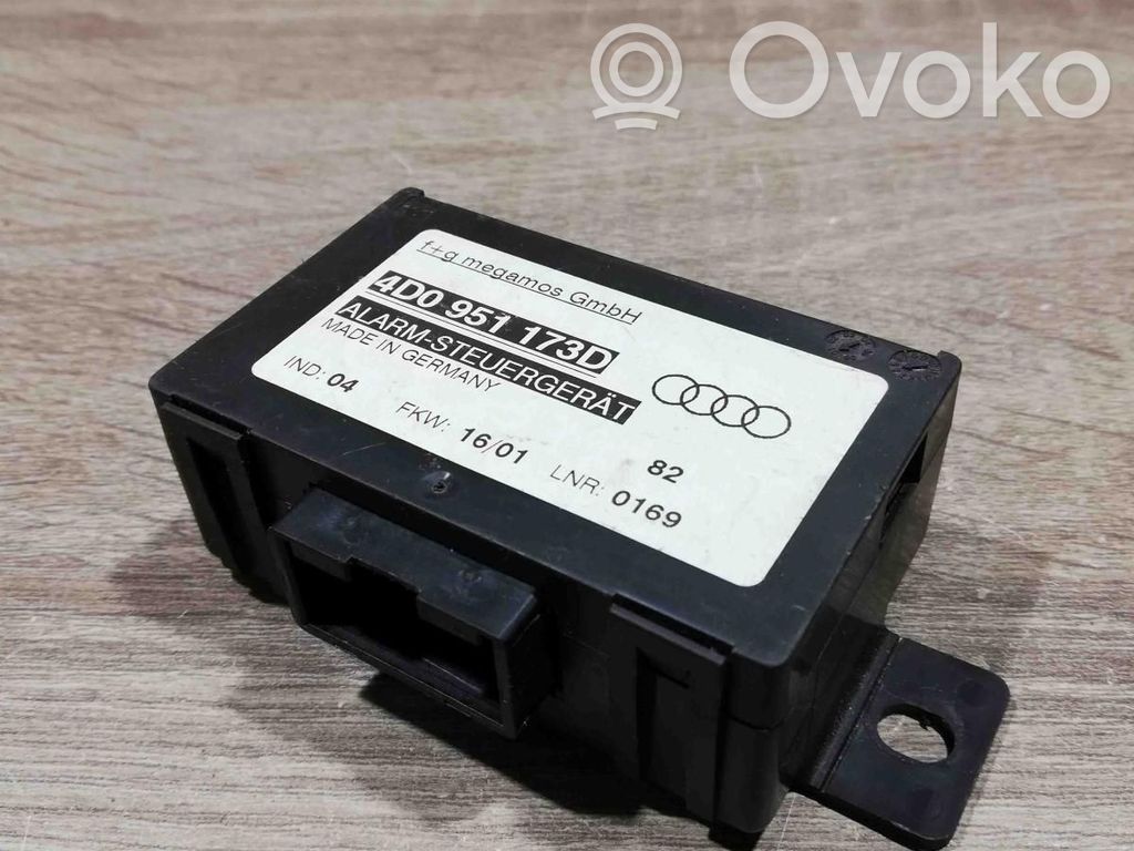 Audi A6 S6 C5 4B Centralina/modulo allarme 