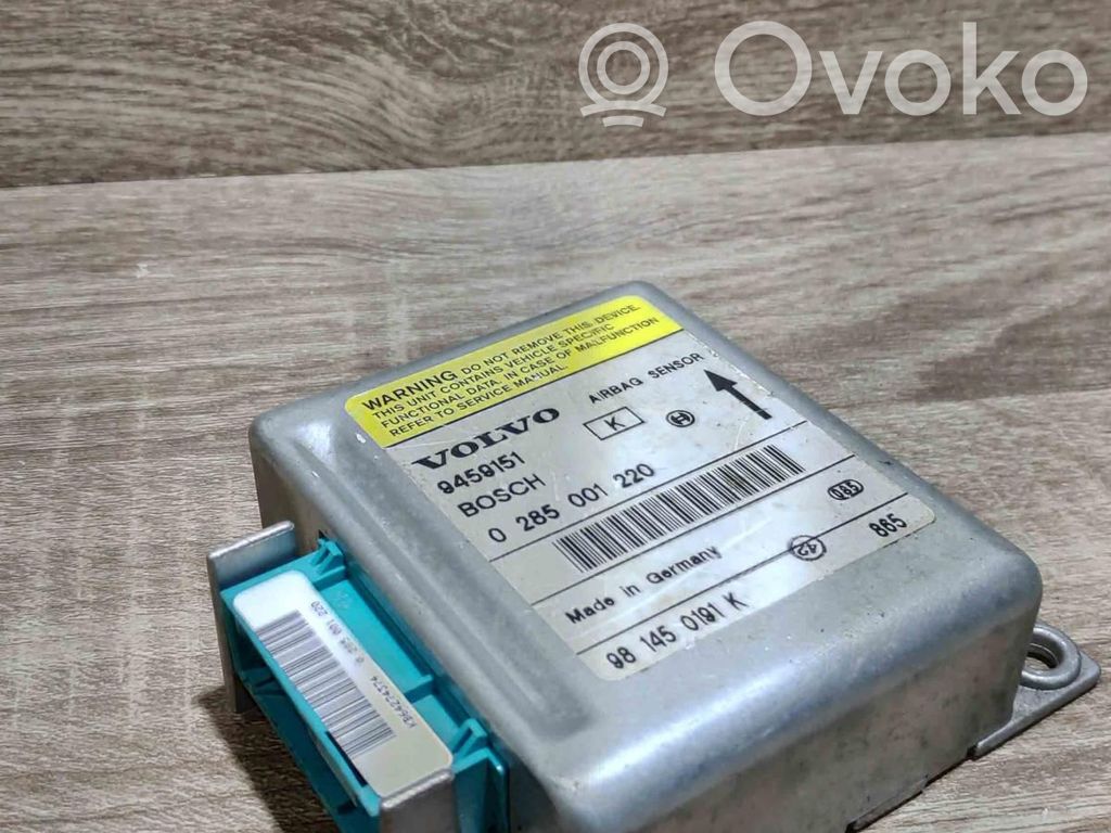 Volvo S70 V70 V70 XC Centralina/modulo airbag